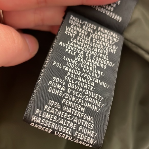 Ralph Lauren RLX Lambskin Bubble Vest Size small - Picture 5 of 6